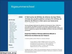 Sites similar to rigasummerschool.eu