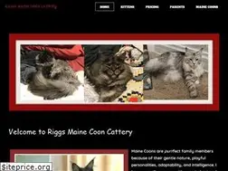 Sites similar to riggsmainecooncattery.com