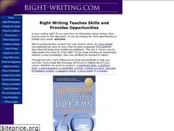 Sites similar to right-writing.com