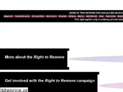 Sites similar to right2remove.us