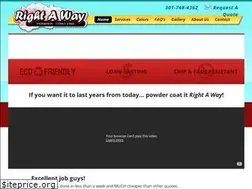 Sites similar to rightawaypowdercoating.com