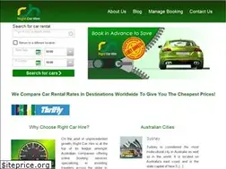 Sites similar to rightcarhire.com.au