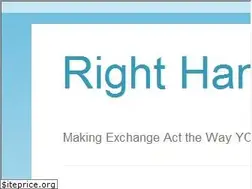 Sites similar to righthandedexchange.com