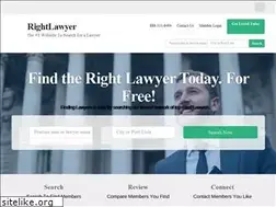 Sites similar to rightlawyer.com