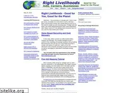 Sites similar to rightlivelihoods.com