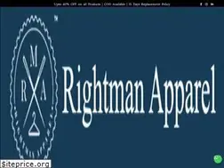 Sites similar to rightmanapparel.com