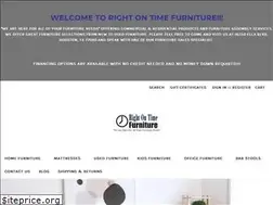 Sites similar to rightontimefurniture.com