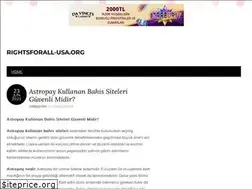 Sites similar to rightsforall-usa.org