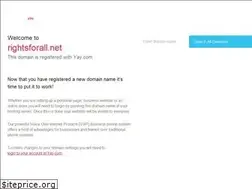Sites similar to rightsforall.net