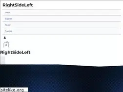Sites similar to rightsideleft.com