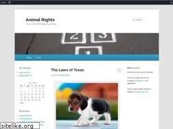 Sites similar to rightsofanimals.edublogs.org