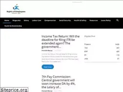 Sites similar to rightsofemployees.com