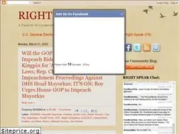 Sites similar to rightspeak.net
