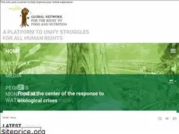 Sites similar to righttofoodandnutrition.org