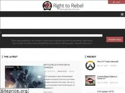 Sites similar to righttorebel.net
