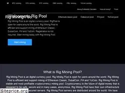 Sites similar to rigminingpool.com