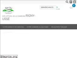 Sites similar to rigny-usse.fr