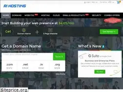 Sites similar to rihosting.in