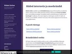 Sites similar to riidedonline.eu