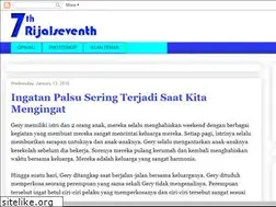Sites similar to rijalseventh.blogspot.com