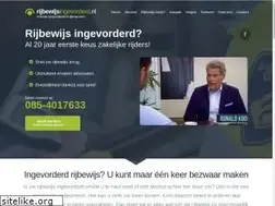 Sites similar to rijbewijsingevorderd.nl