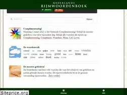 Sites similar to rijmwoordenboek.net