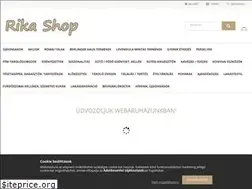 Sites similar to rikashop.hu