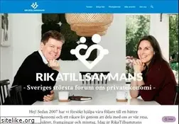 Sites similar to rikatillsammans.se