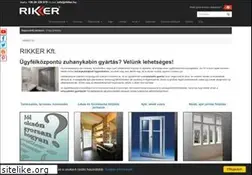 Sites similar to rikker.hu