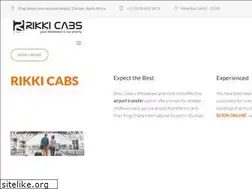 Sites similar to rikkicabs.co.za