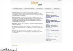 Sites similar to rikuz.com