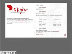 Sites similar to rikyusushi.com