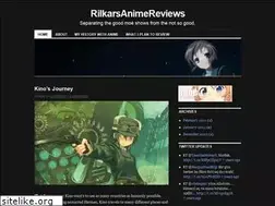 Sites similar to rilkarsanimereviews.wordpress.com