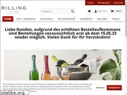 Sites similar to rillingsekt.de