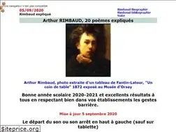 Sites similar to rimbaudexplique.free.fr