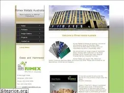 Sites similar to rimexmetals.com.au