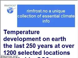 Sites similar to rimfrost.no