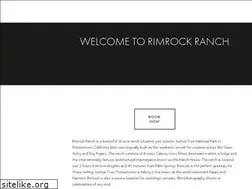 Sites similar to rimrockranchpioneertown.com