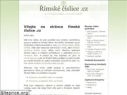 Sites similar to rimskecislice.cz