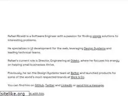 Sites similar to rinaldi.io