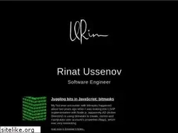 Sites similar to rinatussenov.com