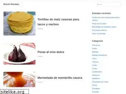 Sites similar to rinconrecetas.com