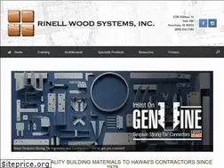 Sites similar to rinellwoodsystems.com