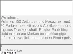 Sites similar to ringier.ch
