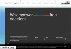 Sites similar to ringieraxelspringer.com