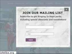 Sites similar to ringinginhope.com