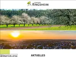 Sites similar to ringsheim.de