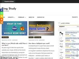Sites similar to ringstudy.com