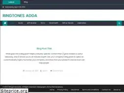 Sites similar to ringtonesadda.com