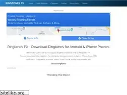 Sites similar to ringtonesfx.com